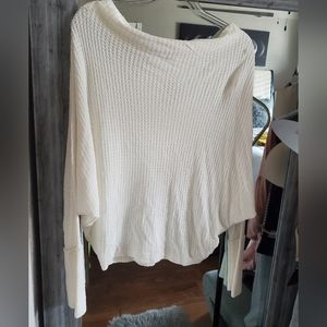 SOLDOff the shoulder sweater
